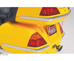 Chrome trunk & saddlebag molding inserts