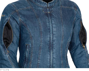 Tourmaster indigo women's denim jacket