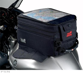 Tourmaster tb-12 nylon magnetic & strap mount tank bag