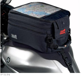 Tourmaster tb-12 nylon magnetic & strap mount tank bag