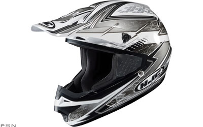 Hjc cs-mx blizzard off-road helmet