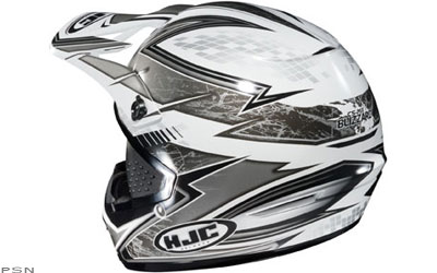 Hjc cs-mx blizzard off-road helmet