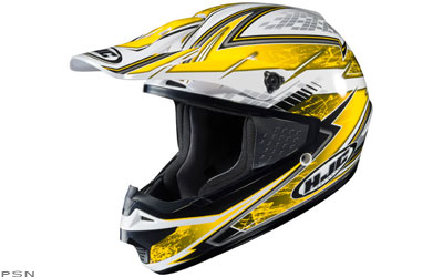 Hjc cs-mx blizzard off-road helmet