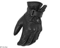 Pokerun® short leather glove