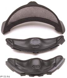 Shoei® breath guard and chin curtain