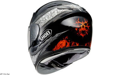 Shoei® rf-1100 diabolic revelation full-face helmet