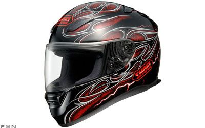 Shoei® rf-1100 firestrike full-face helmet