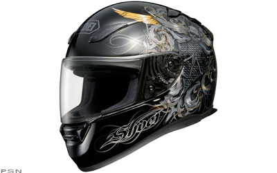 Shoei® rf-1100 warlord full-face helmet