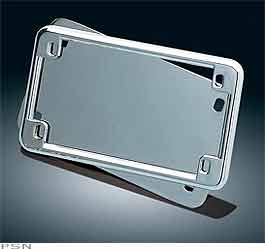 License frame & back plate set