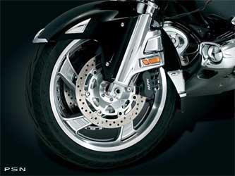 Chrome wheel spoke covers for gl1800