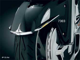 L.e.d. front fender accent for gl1800