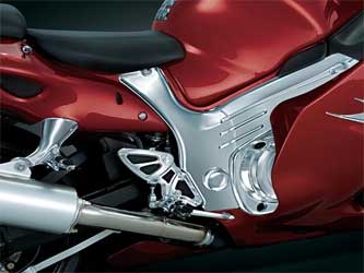 Boomerang frame covers for hayabusa