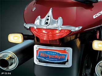 Taillight top cover for hayabusa