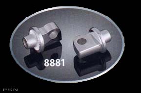 Splined adapter for driver & passenger cruise pegs