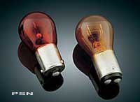 Colored turn signal bulbs