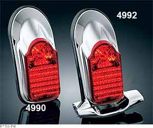 Slimline low-profile tombstone taillight