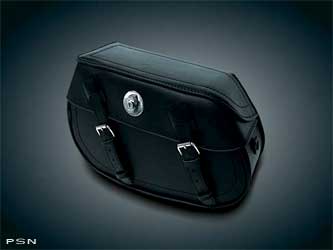 Quick release detachable saddlebag system