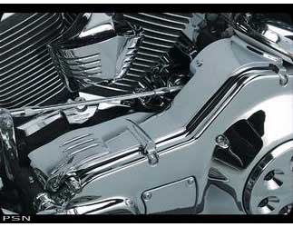 Deluxe cast chrome inner primary cover for touring models