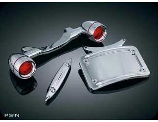 Deluxe bullet light rear turn signal bar kit