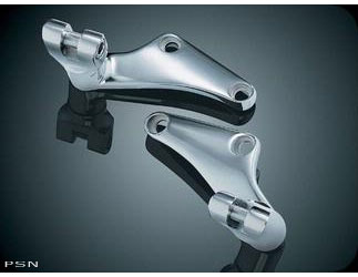 Underseat pegs for softail