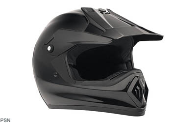 Mx sno cross black helmet