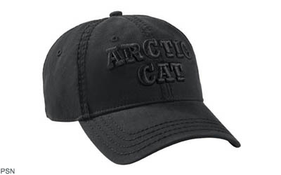 Black arctic cat cap