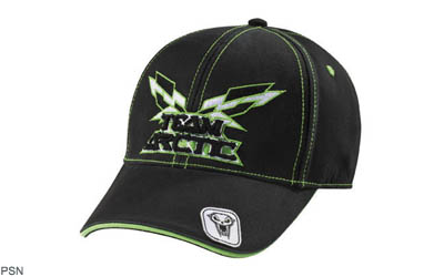 Team arctic frayed cap