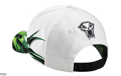 White team arctic flag cap