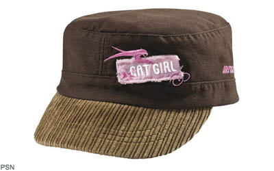 Brown catgirl cap