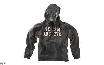 1/2-zip team arctic hoodie