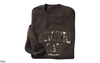 Arctic cat camo crewneck