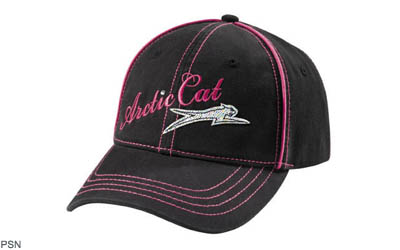 Arctic cat glitter cap