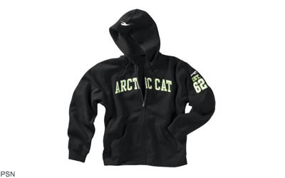 Arctic cat zip hoodie