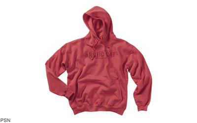 Coral arctic cat hoodie