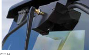 Flip-up windshield wiper bracket kit