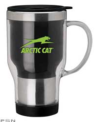 Stainless steel travel mug