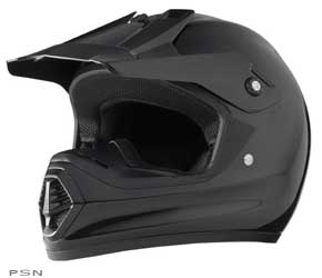 Mx black helmet