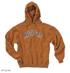 Orange heavy metal hoodie