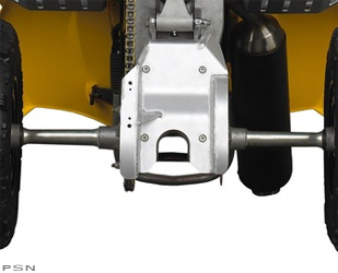 X-package swing arm skid plate