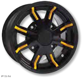 Colored fins for rims