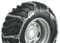Rear tire chain