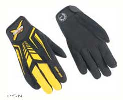 Team riding gloves