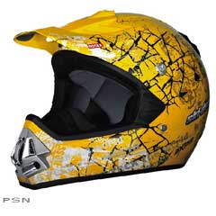 Pro snowcross rebellious helmet