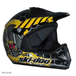 Ski-doo junior snowcross helmet