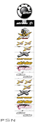 Ski-doo stripes decals