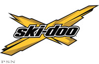 Ski-doo x for windshield decal