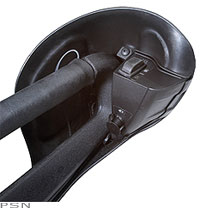 Heated passenger handgrips