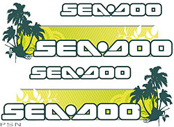 Sea - doo tropical decal