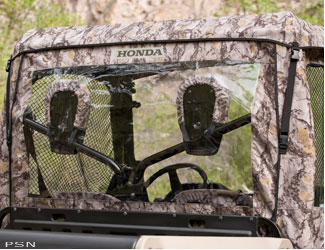 Rear cab curtain - camo