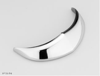 Chrome front fender tip